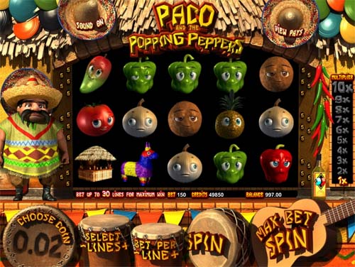 are the 3d pepper slots part of playtech
