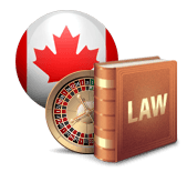 What is the legislation regarding internet casinos in Canada?