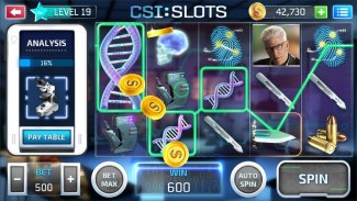 where can you find csi tv show slotmachines