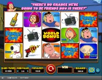 would you play the family guy tv show slots game